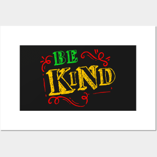 Be Kind Posters and Art